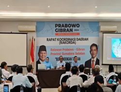Prabowo-Gibran Mengadakan Acara Silaturahmi Rapat Rakorda Provinsi Sumsel