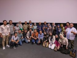 Dukung Karya Sineas Lokal Bumi Anoa, Bank Sultra Nobar Film Mosonggi
