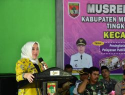 Musrenbang Kecamatan TPK Tahun 2024 RKPD Tahun 2025 Resmi dibuka Oleh Bupati Musi Rawas