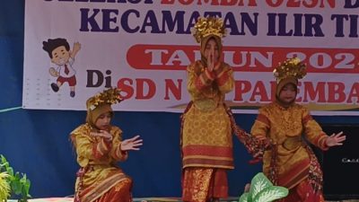 Pembukaan Acara Seleksi Kegiatan Lomba O2SN dan FL2SN Di Kecamatan Ilir Timur 1 Berlangsung Sukses