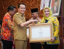 Kabupaten Musi Rawas Meraih Penilaian Paritrana Award Tingkat Provinsi Sumatera Selatan Tahun 2023 Terbaik