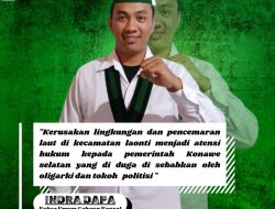 HMI MPO Cabang Konawe Selatan: Soroti Kerusakan Lingkungan dan Pencemaran di Laonti, Dan Kami Tidak Percaya Calon Bupati Titipan