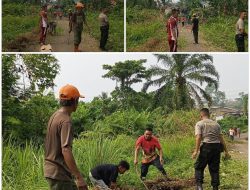 Jum’at Barokah, Pemdes Belti Baru Gelar Gotong Royong