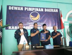 DPP Partai Nasdem Menunjuk Nasrun Pimpin DPD Nasdem Kabupaten Musi Rawas