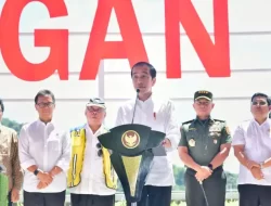 Kunker ke Sultra, Presiden Jokowi Resmikan Bendungan Ameroro