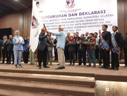 Komunitas Advokat Dan Paralegal Sumsel Dukung Penuh Mawardi Yahya Dan Anita Noeringhati