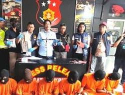 Tim Macan Satreskrim Polres Lubuklinggau Berhasil Amankan 5 Tersangka Pelaku Kriminal