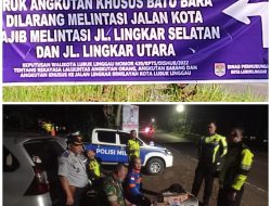 Giat Razia Polres Lubuklinggau Patut Diancungi Jempol Menciptakan Kenyamanan Masyarakat
