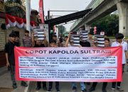 Demo di Mabes Polri GMA Desak Kapolri Copot Kapolda Sultra