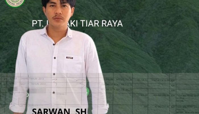 Dua Tahun Berturut – turut PT. Lawaki Tiar Raya Jual Nikel Tanpa RKAB, Syahbandar dan Polres Kolut Tutup Mata