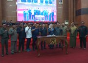 DPRD Mura Menggelar Rapat Paripurna Mengesahkan Raperda APBD 2023
