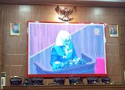Bupati Mura, Hj Ratna Machmud Menghadiri Rapat Paripurna DPRD