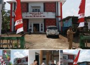 HUT Ke-79 RI, Kades Zaipul Basri Pimpin Langsung Pemasangan Bendera Merah Putih