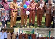 Bupati Musi Rawas di Dampingi Kepala Dinas Kesehatan, Hadir Acara Penyerahan Bantuan Mobil Ambulans di Desa Sp 7 Kota Baru