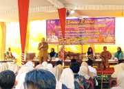 Kunker Bupati Hj Ratna Machmud Kali ini di Puskesmas Cecar Dalam Rangka Sosialisasi Peningkatan Kompetensi dan Program ILP