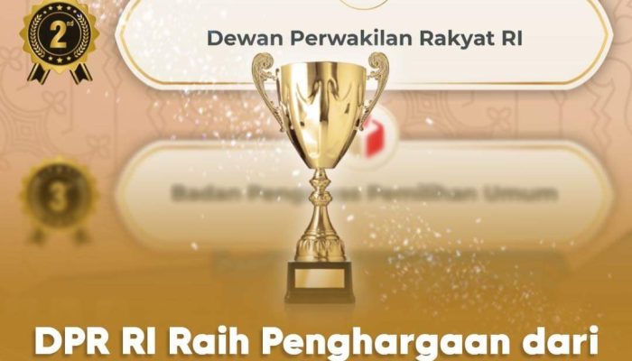 DPR RI Terima Penghargaan Terbaik ke 2 Dari BKN