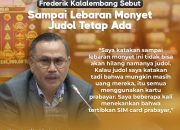 Anggota Komisi I DPR RI Frederik Kalalembang Sebut Judi Online di Indonesia tidak Bisa Diberantas Selama Menggunakan Kartu Prabayar