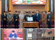 DPRD Kota Lubuklinggau Mengelar Rapat Paripurna istimewa Dalam Rangka Penetapan Propemperda Tahun 2025