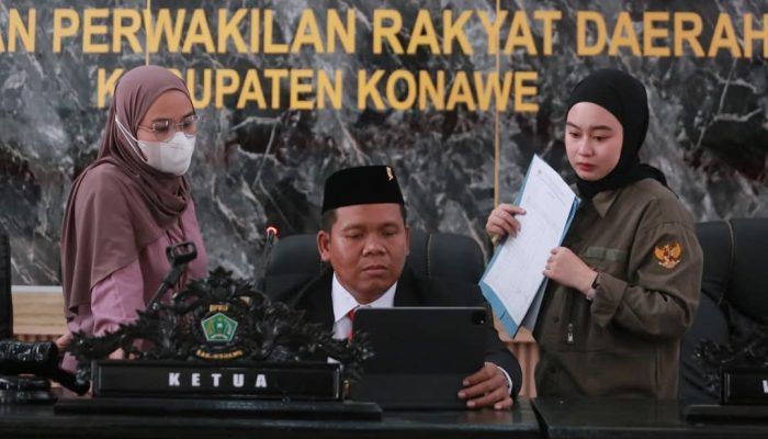 DPRD Konawe Menggelar Rapat Paripurna Pelaporan Hasil Reses Sidang II Tahun 2025