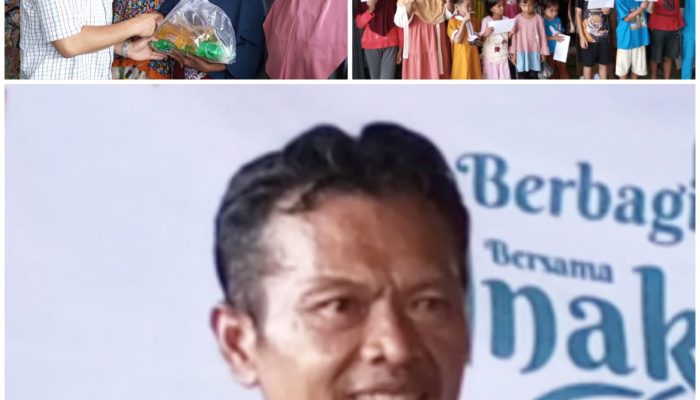 PT. Evans Lestari Bagikan Masyarakat Paket Sembako di Desa Suro