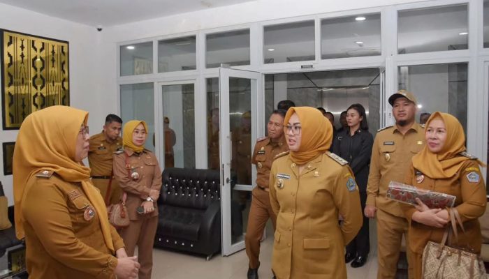 Walikota Kendari Sidak OPD Usai Libur Panjang