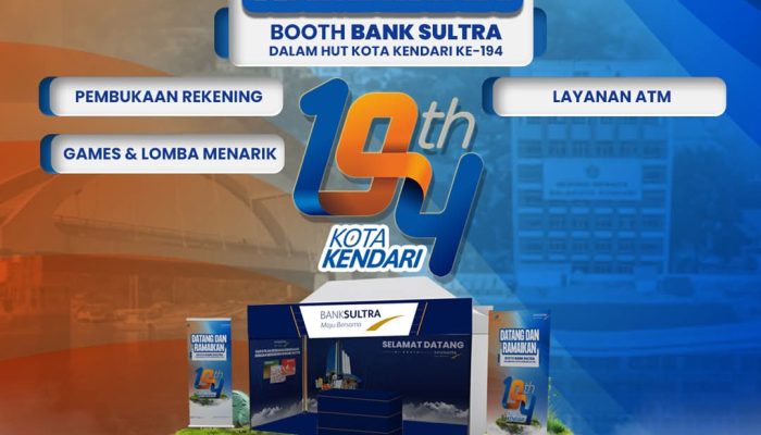 Bank Sultra Meriahkan Kendari Expo 2025 Dan Dukung Visi Kota Kendari 2029