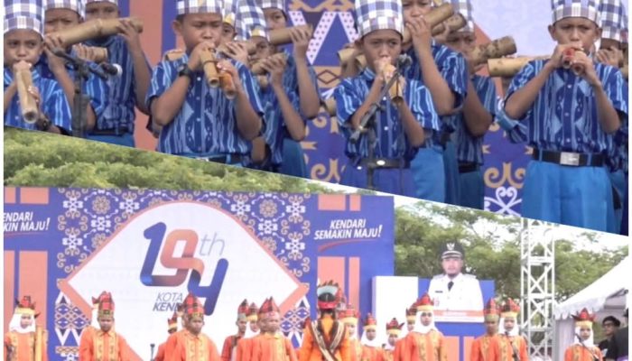 Festival Musik Bambu Kota Kendari Digelar dalam Rangka HUT ke-194