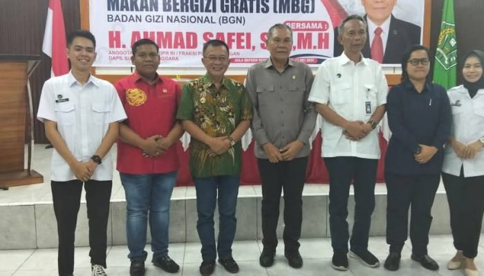 Ketua DPRD Konawe Mengikuti Sosialisasi Makanan Bergisi Gratis