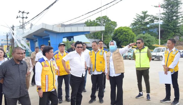 Atasi Banjir di Titik Rawan, Walikota Kendari Tinjau Proyek Drainase Bersama DPR RI dan BPJN