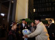 Kehangatan Diaspora Indonesia Sambut Kedatangan Presiden Prabowo di Bangkok