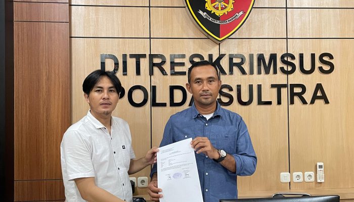 Proyek Pembangunan Puskesmas Wolasi Mangkrak, LPMP Resmi Adukan di Polda Sultra