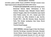 Kebal Hukum, PT WIN Abaikan Putusan Mahkamah Agung RI