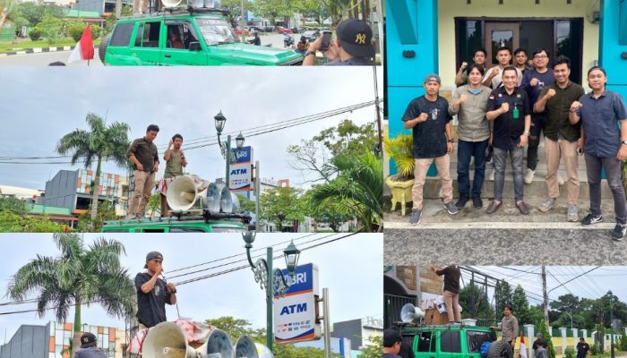 KOLEGA Sultra Demo di Kejati Terkait Proyek Peningkatan Ruas Jalan Tawarombadaka-Solewatu Rp24 Miliar