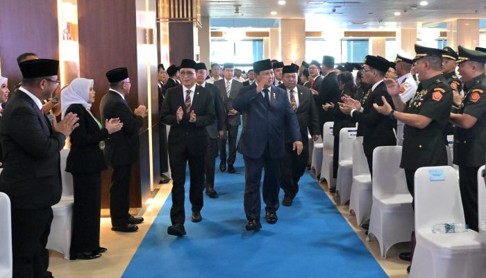 Presiden Prabowo Hadiri Pengukuhan 1.451 Hakim Mahkamah Agung