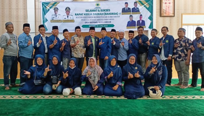 PD IKA BKPRMI Kota Medan Sukses Gelar RAKERDA dengan Tema “Sinergitas Majukan Medan dengan Makmurkan Masjid”