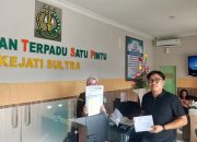 Proyek Dinas PUPR Koltim Pembagunan Ruas Jalan Tawarombadaka-Solewatu Resmi Dilaporkan ke Kejaksaan Tinggi