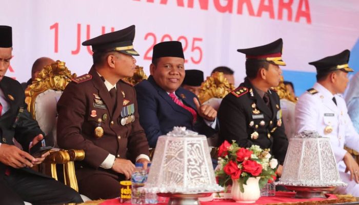 Ketua DPRD Konawe Mengikuti Upacara Peringatan HUT Bhayangkara yang Ke-79 Tahun