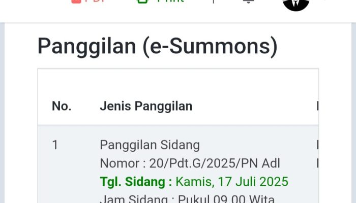 Efek Membuat Rekening Gunakan Identitas Oran Lain Tanpa Izin, Bank Mandiri Cokroaminoto Makassar Digugat di PN Andoolo