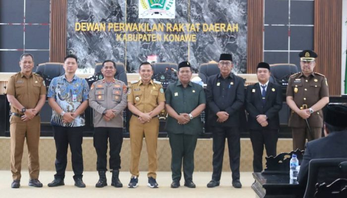 DPRD dan Pemda Konawe Resmi Melakukan Penandatanganan Nota Kesepahaman KUA-PPAS Perubahan 2025
