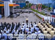 Bank Sultra Gelar Upacara Bendera Peringatan HUT Ke-80 Republik Indonesia
