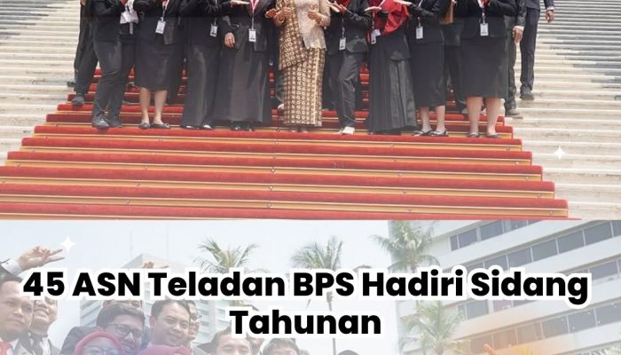 45 ASN Teladan BPS Hadiri Sidang Tahunan