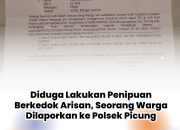 Diduga Lakukan Penipuan Berkedok Arisan, Seorang Warga Dilaporkan ke Polsek Picung