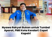 Nyawa Rakyat Bukan untuk Tumbal Aparat, PMII Kota Kendari: Copot Kapolri