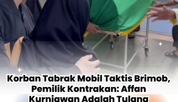 Korban Tabrak Mobil Taktis Brimob, Pemilik Kontrakan: Affan Kurniawan Adalah Tulang Punggung Keluarga