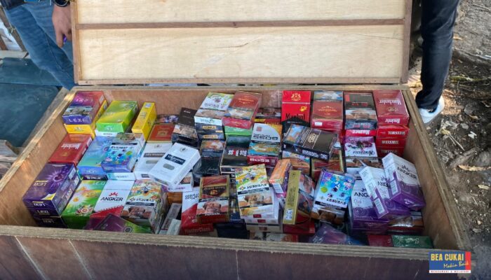 Bea Cukai dan Satpol PP Sidoarjo Amankan 19 Ribu Batang Rokok Polos dalam Operasi Gabungan Pemberantasan Rokok Ilegal