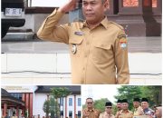 Apresiasi Pengabdian Wakil Bupati Musi Rawas Pimpin Apel Pagi dan Serahkan Bingkisan Purna Tugas ASN