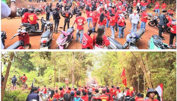 Viral: PT Vale Site Pomalaa Didemo Ribuan Masyarakat Adat Mekongga