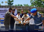 Bea Cukai Kupang Musnahkan Barang Kena Cukai Ilegal Senilai Ratusan Juta Rupiah