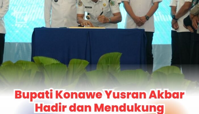 Bupati Konawe Yusran Akbar Hadir dan Mendukung Sosialisasi Pencegahan Tindak Pidana ASN