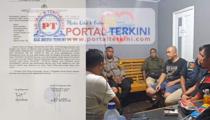 Laporan Polisi Dugaan Pencurian Ore Nikel Tak Dihiraukan, Syahbandar Tetap Keluarkan SPB, Ada Apa ?
